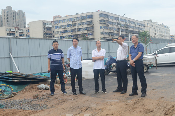 亚搏-亚搏（中国）一站式服务官方网站党委书记秦广远调研西站路工程