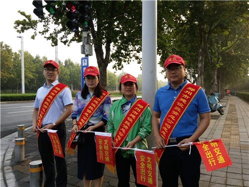 亚搏-亚搏（中国）一站式服务官方网站积极开展“文明交通”义务劝导活动