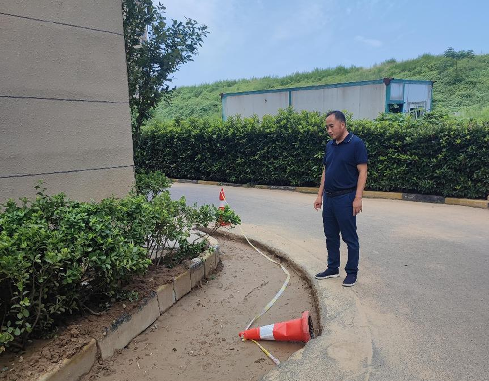 亚搏-亚搏（中国）一站式服务官方网站党委委员、副总经理祁红军到柳林安置区检查督导消防整改和验收工作