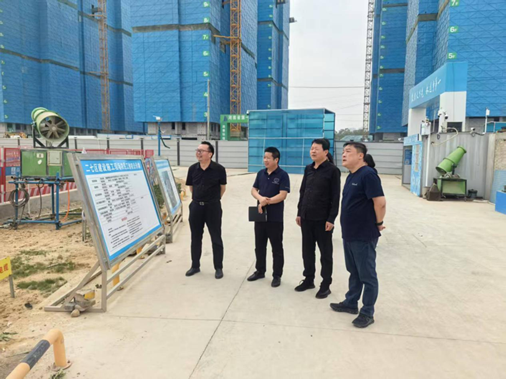 亚搏-亚搏（中国）一站式服务官方网站党委委员、副总经理代璐到郑州中鼎置业有限公司调研成本合约及财务工作