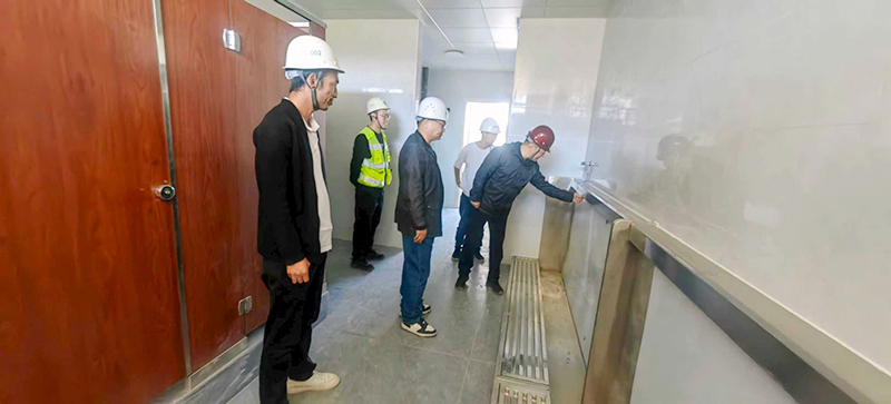 亚搏-亚搏（中国）一站式服务官方网站 第六十七高级中学项目部国庆、中秋安全生产检查简报